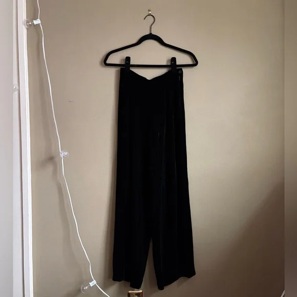 Ann Taylor silk velvet pants - Picture 2 of 7